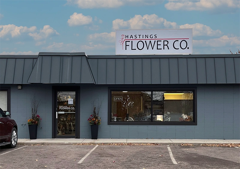 Visit Hastings Flower Co. today!