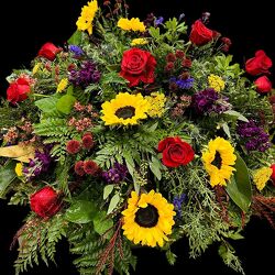 Vibrant Soul Casket Spray from Hastings Flower Co in Hastings, MN