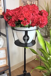 Cemetery Plant Stand from Hastings Flower Co in Hastings, MN